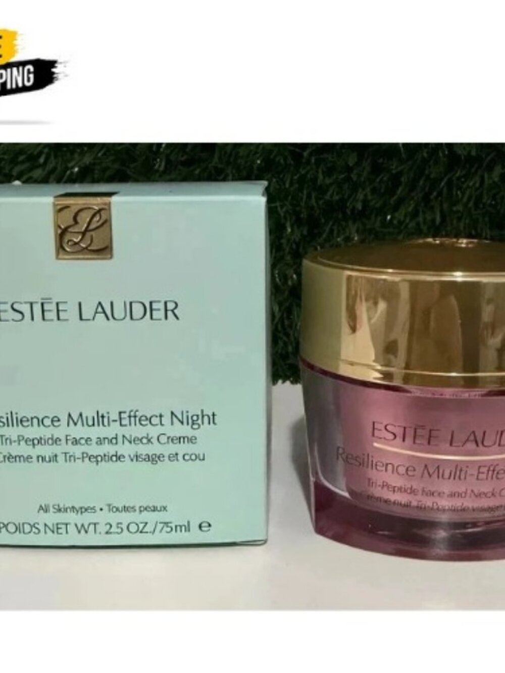 Estee Lauder Resilience Multi-Effect Night Tri-Peptide Face & Neck Creme 2.5oz